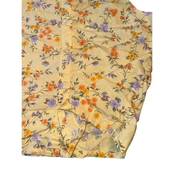 JONES NEW YORK top size 14 floral - Picture 4 of 5